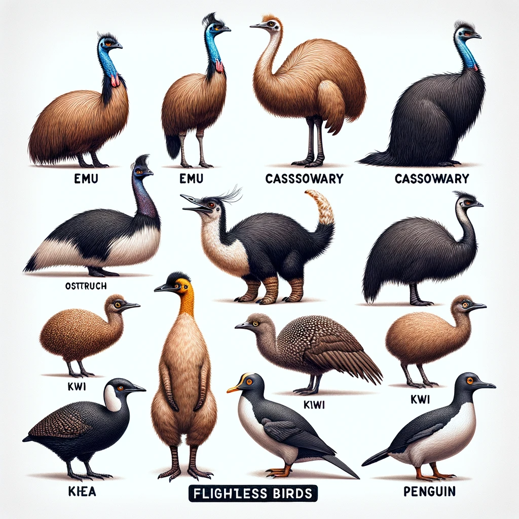 Flightless birds