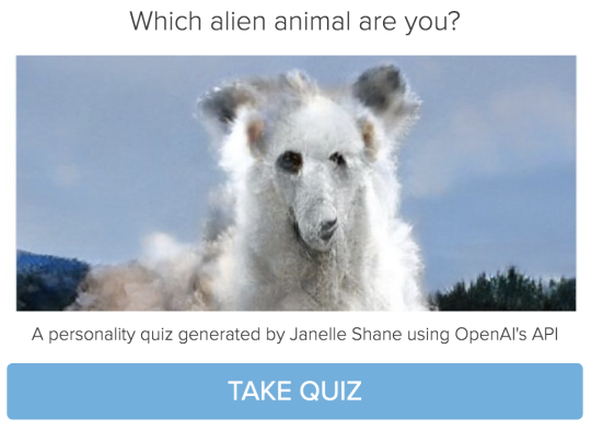 Which alien animal are you? Which alien animal are you?