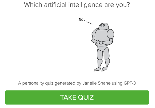 Which artificial intelligence are you? Which artificial intelligence are you?