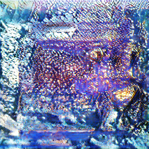 Red and blue staticky lumpy chaos Red and blue staticky lumpy chaos