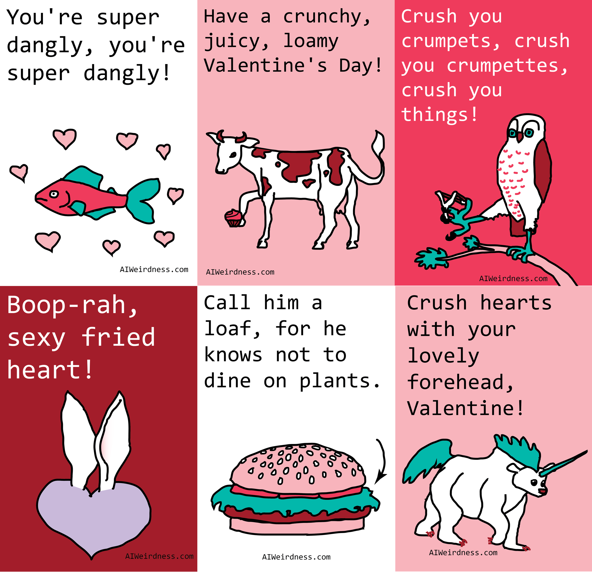 AI-generated Valentine's Cards