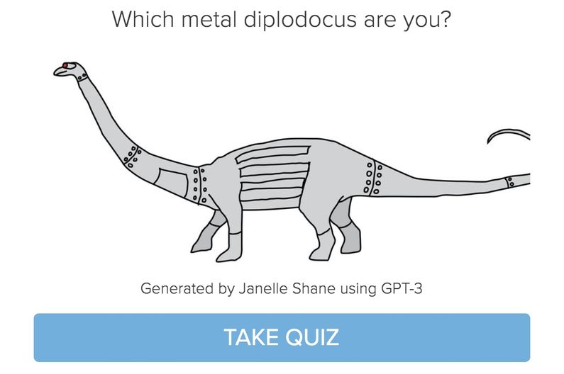 Bonus: Which metal diplodocus are you?