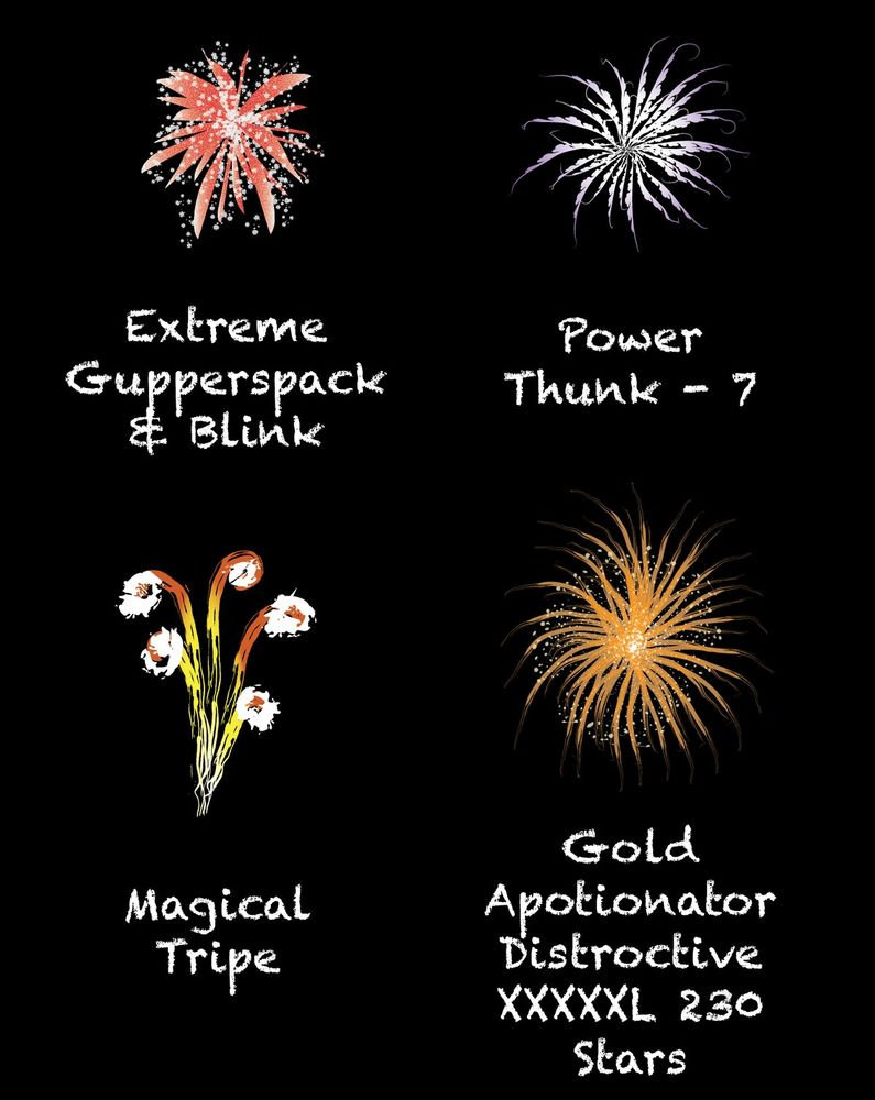 A neural net names fireworks